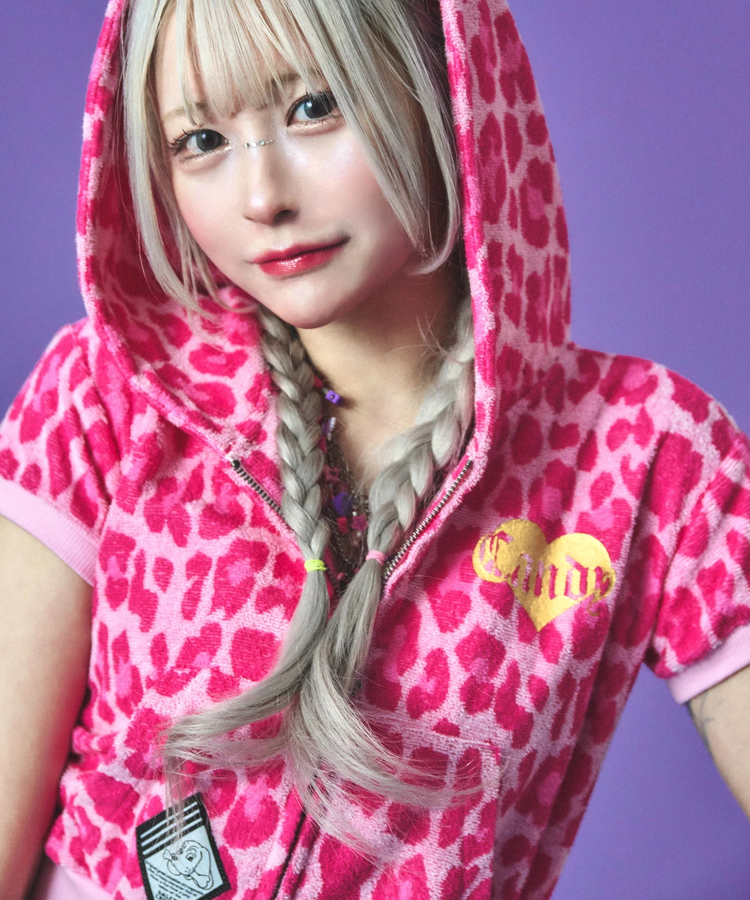 JACKROSE(ジャックローズ) |GALFY/ガルフィー GAL豹パーカー SS(WOMENS)
