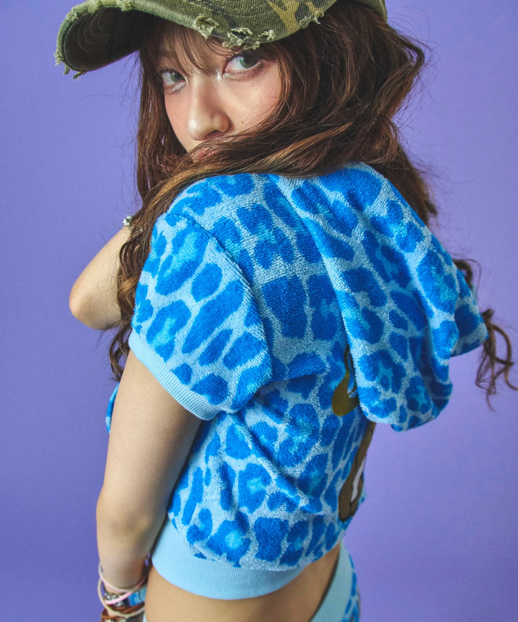 JACKROSE(ジャックローズ) |GALFY/ガルフィー GAL豹パーカー SS(WOMENS)