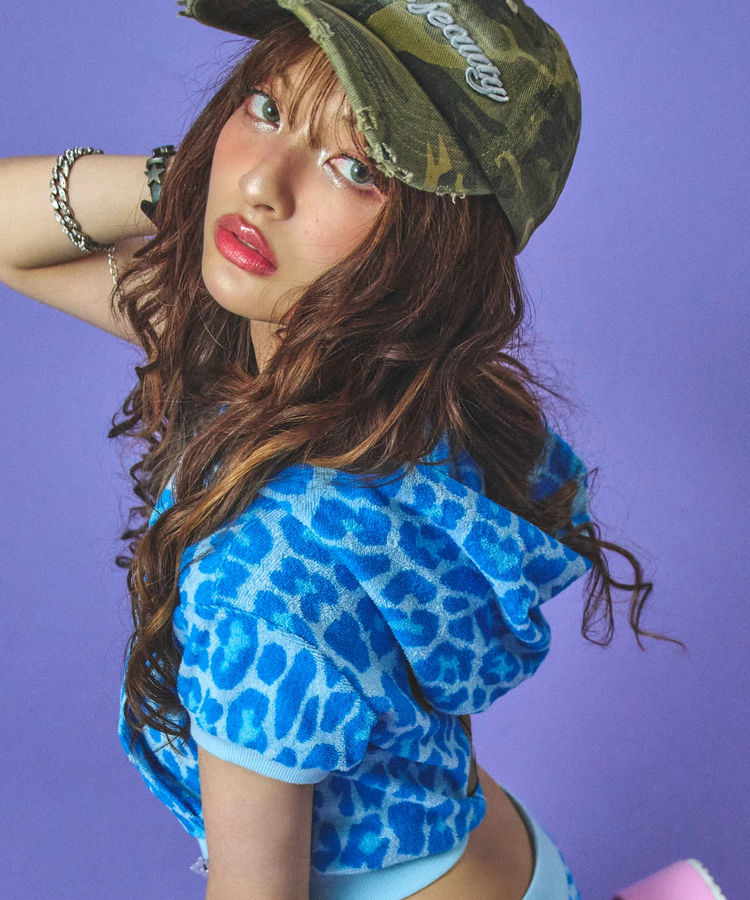 JACKROSE(ジャックローズ) |GALFY/ガルフィー GAL豹パーカー SS(WOMENS)
