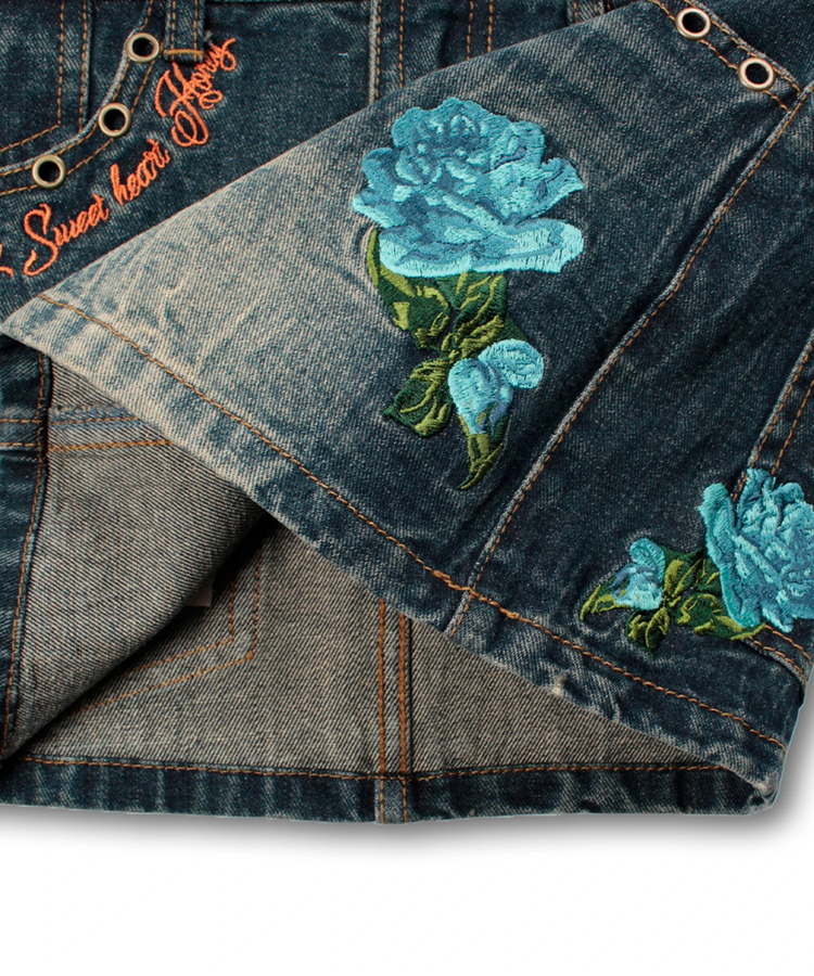 JACKROSE(ジャックローズ) |GALFY/ガルフィー GAL薔薇デニムミニ(WOMENS)