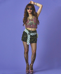 JACKROSE(ジャックローズ) |GALFY/ガルフィー GAL薔薇デニムミニ(WOMENS)
