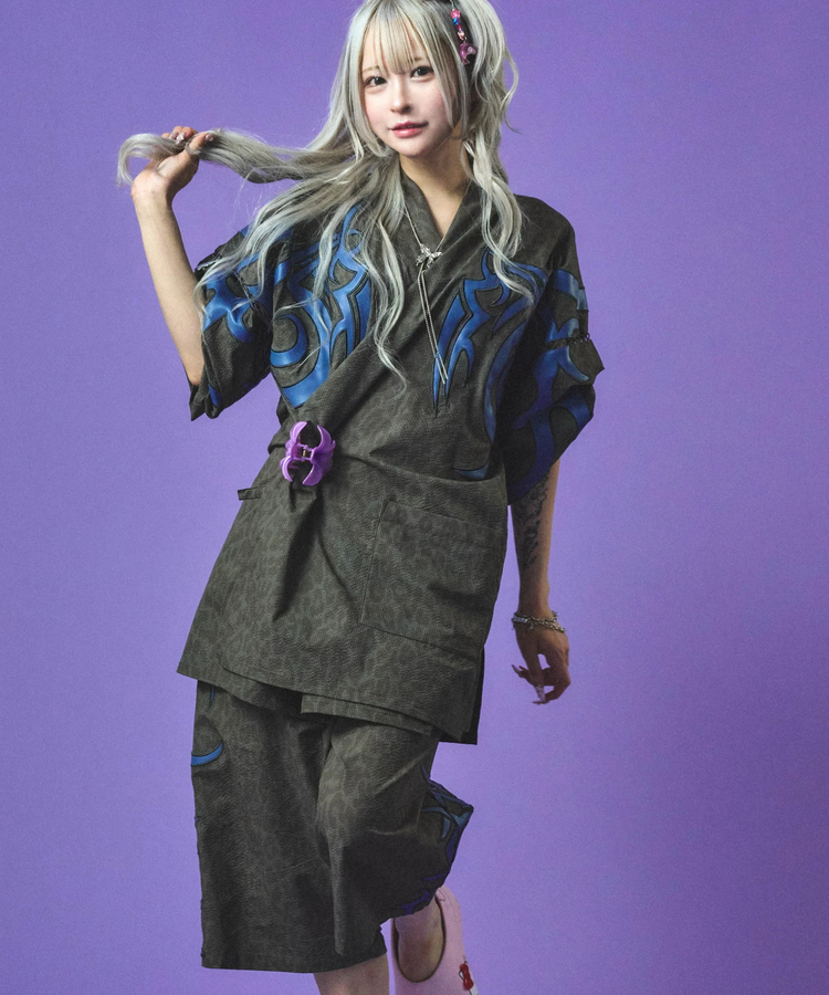 JACKROSE(ジャックローズ) |GALFY/ガルフィー 部族長甚平(MENS)