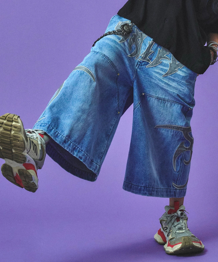 JACKROSE(ジャックローズ) |GALFY/ガルフィー 部族長デカ短パン(MENS)
