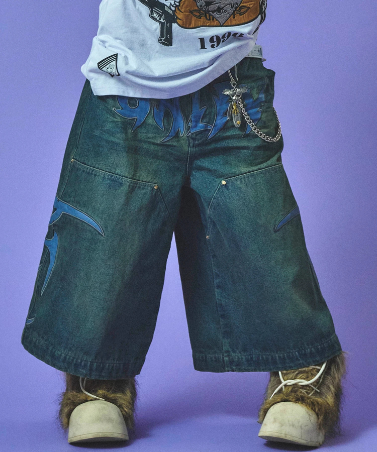JACKROSE(ジャックローズ) |GALFY/ガルフィー 部族長デカ短パン(MENS)
