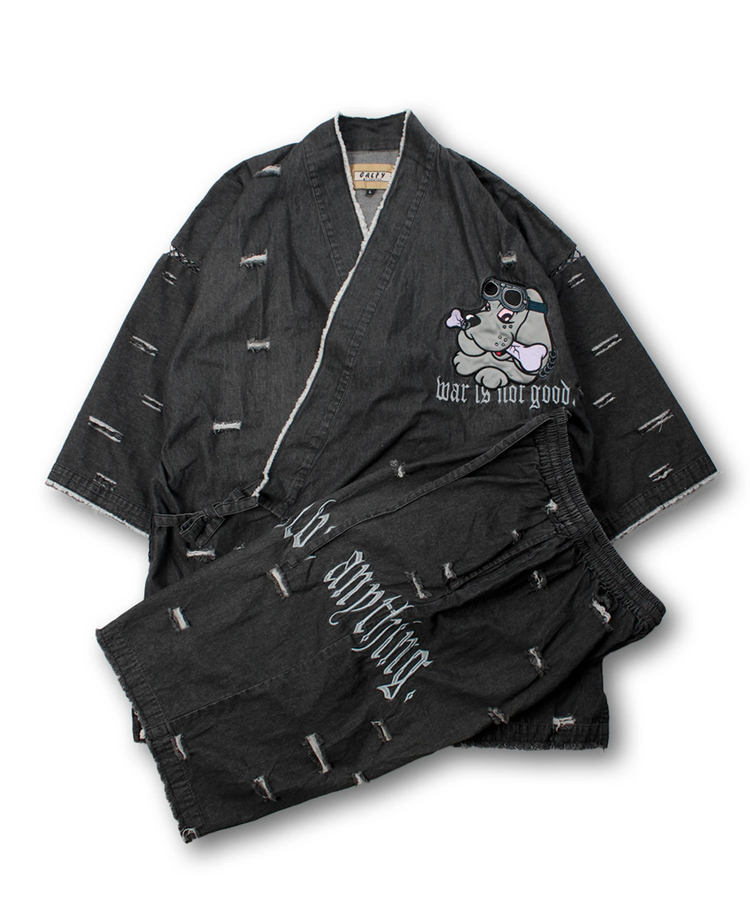 JACKROSE(ジャックローズ) |GALFY/ガルフィー 闇に染まりしボロボロ甚平(MENS)