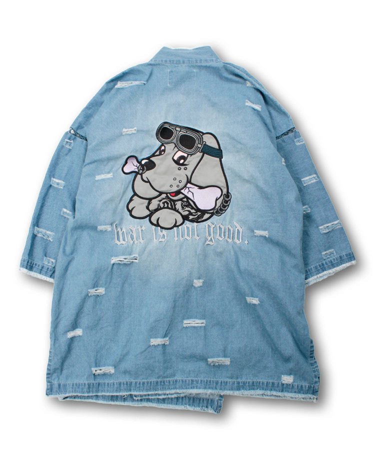 JACKROSE(ジャックローズ) |GALFY/ガルフィー 闇に染まりしボロボロ甚平(MENS)
