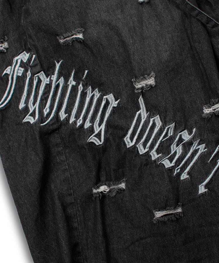 JACKROSE(ジャックローズ) |GALFY/ガルフィー 闇に染まりしボロボロ甚平(MENS)