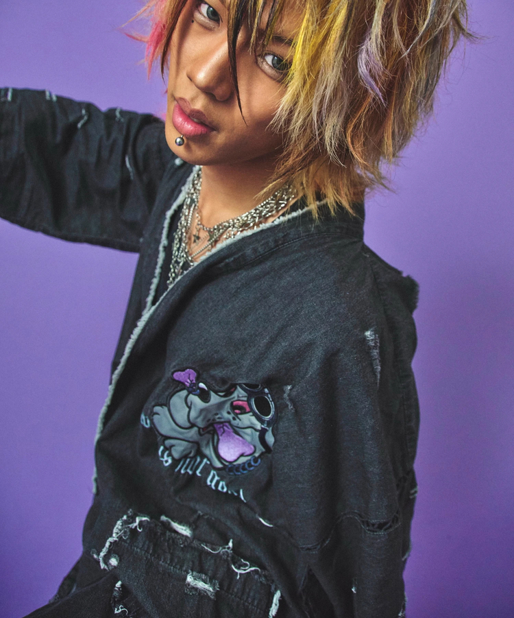 JACKROSE(ジャックローズ) |GALFY/ガルフィー 闇に染まりしボロボロ甚平(MENS)