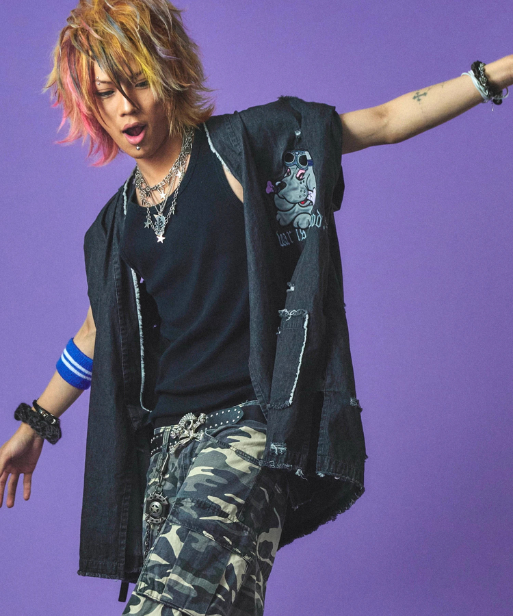 JACKROSE(ジャックローズ) |GALFY/ガルフィー 闇に染まりしボロボロ甚平(MENS)