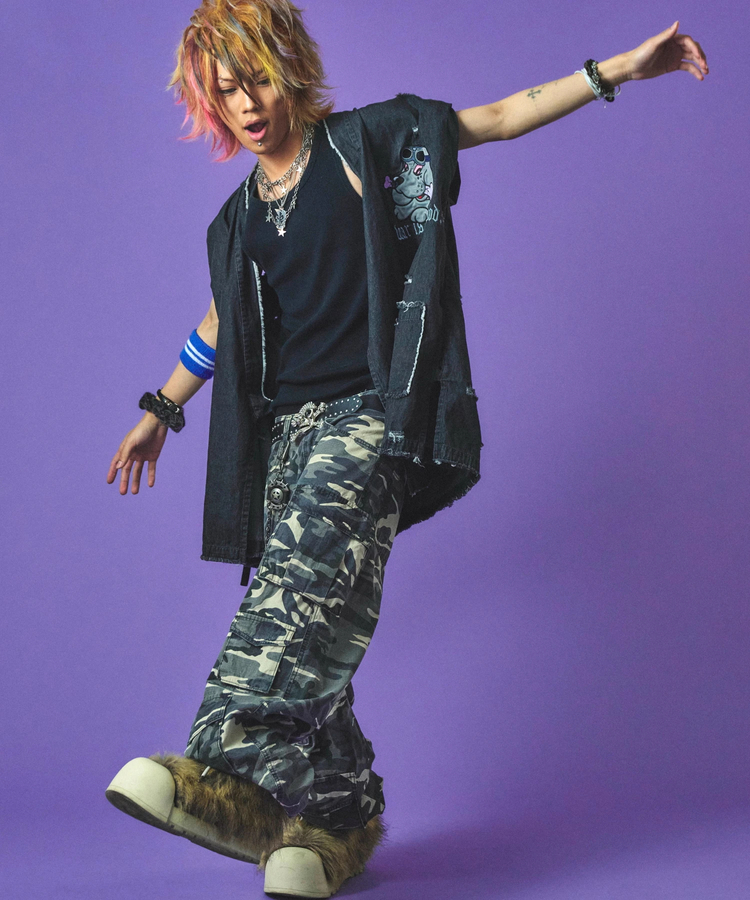 JACKROSE(ジャックローズ) |GALFY/ガルフィー 闇に染まりしボロボロ甚平(MENS)