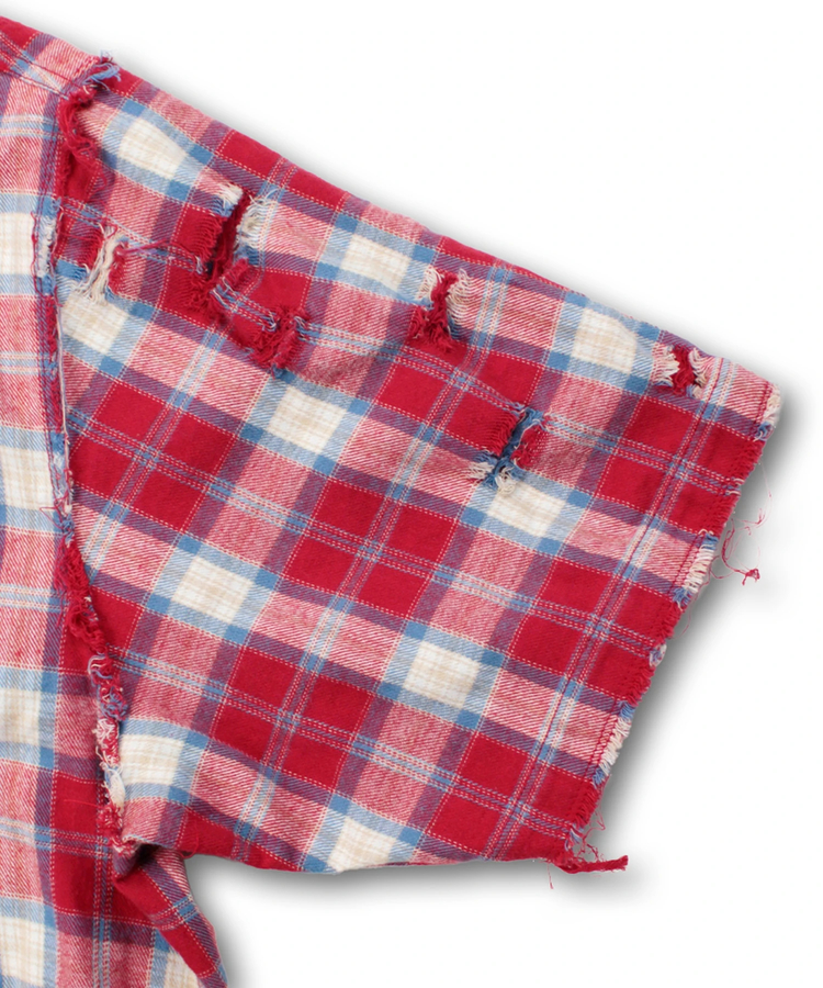 JACKROSE(ジャックローズ) |GALFY/ガルフィー チャカパッチチェックシャツ SS(MENS)