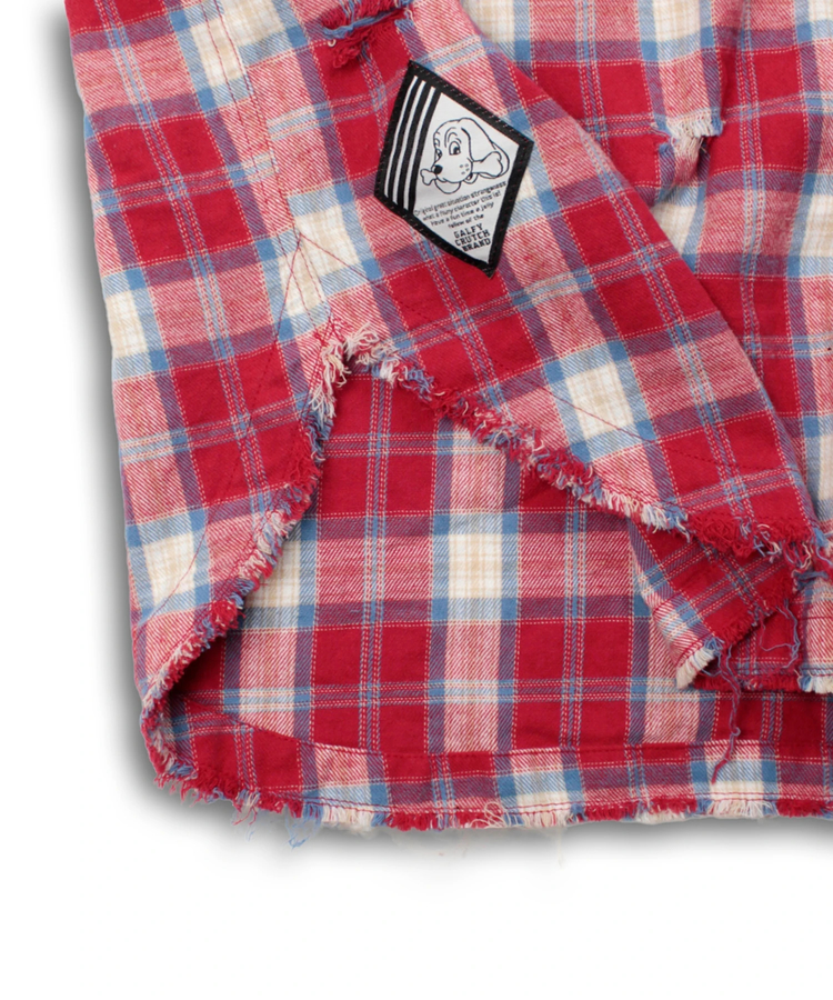 JACKROSE(ジャックローズ) |GALFY/ガルフィー チャカパッチチェックシャツ SS(MENS)