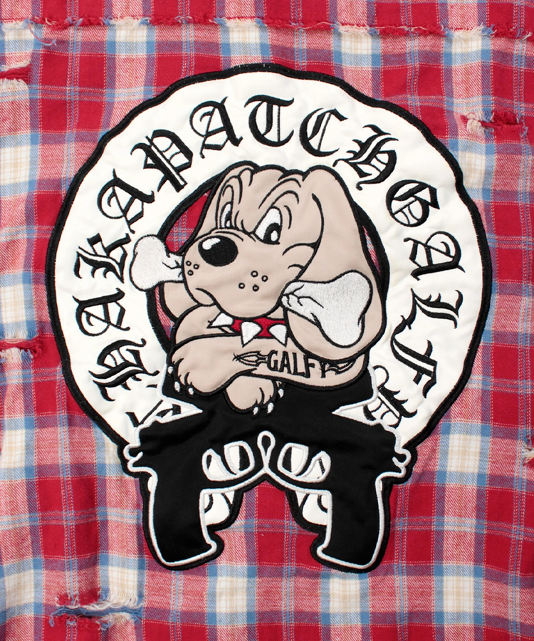 JACKROSE(ジャックローズ) |GALFY/ガルフィー チャカパッチチェックシャツ SS(MENS)