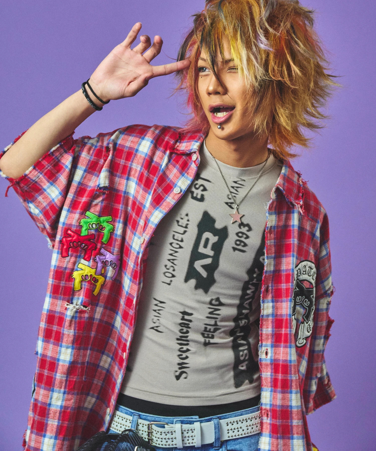 JACKROSE(ジャックローズ) |GALFY/ガルフィー チャカパッチチェックシャツ SS(MENS)