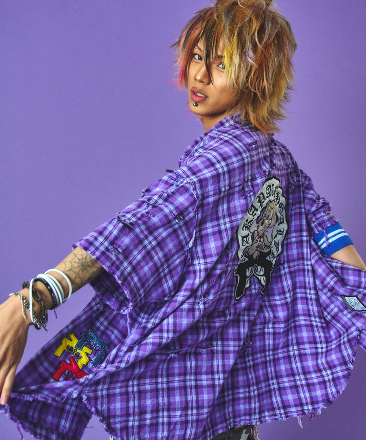 JACKROSE(ジャックローズ) |GALFY/ガルフィー チャカパッチチェックシャツ SS(MENS)