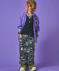 JACKROSE(ジャックローズ) |GALFY/ガルフィー チャカパッチチェックシャツ SS(MENS)