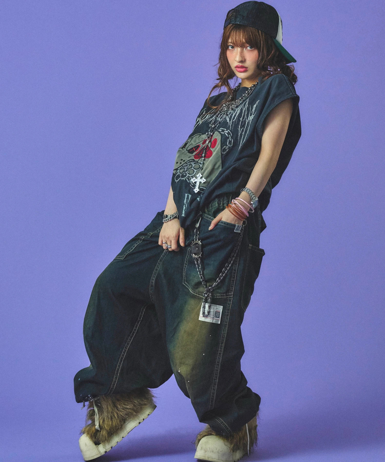 JACKROSE(ジャックローズ) |GALFY/ガルフィー 必殺肉球パンチノースリーブ(MENS)