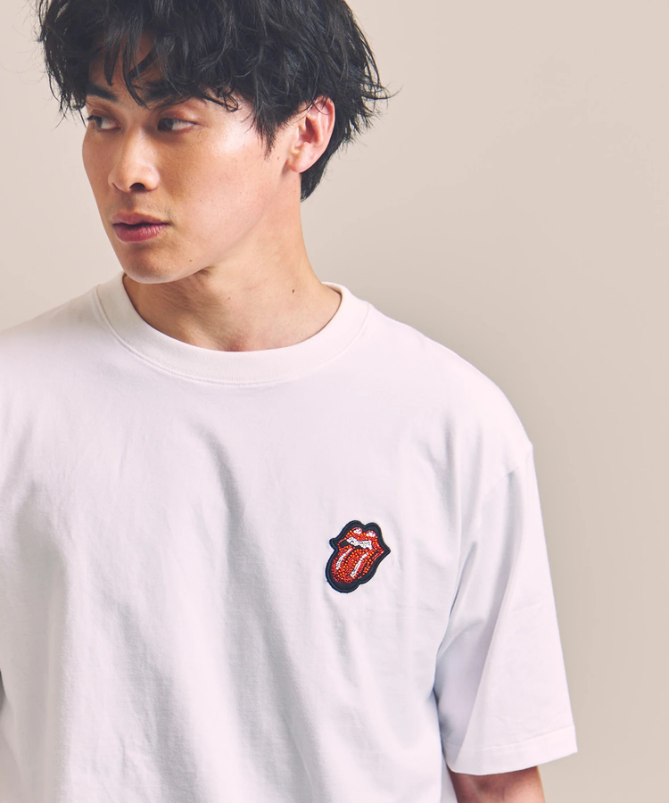 The Rolling Stones×JACKROSE】Lips&Tongue シグネチャー/SSTEE