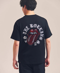 JACKROSE(ジャックローズ) |【The Rolling Stones×JACKROSE】Lips&Tongue サークル・ラインストーン/SSTEE(MENS)