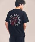JACKROSE(ジャックローズ) |【The Rolling Stones×JACKROSE】Lips&Tongue サークル・ラインストーン/SSTEE(MENS)