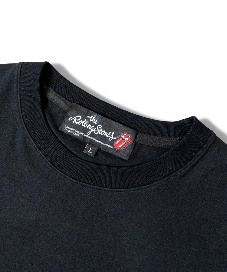 JACKROSE(ジャックローズ) |【The Rolling Stones×JACKROSE】Lips&Tongue サークル・ラインストーン/SSTEE(MENS)