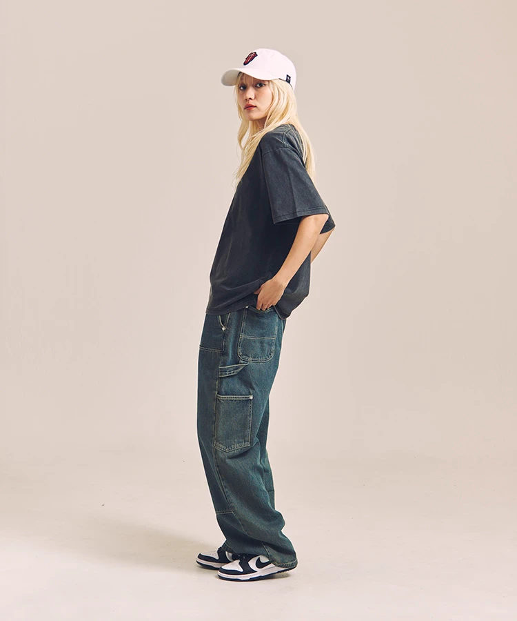 JACKROSE(ジャックローズ) |【The Rolling Stones×JACKROSE】Lips&Tongue サークル・ラインストーン/SSTEE(MENS)