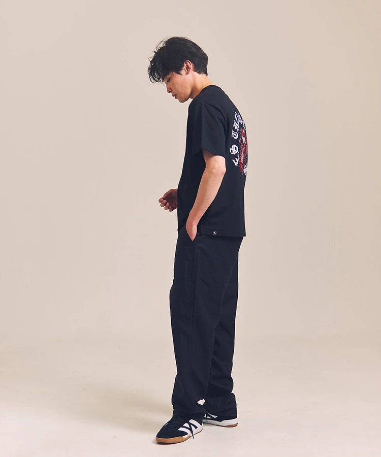 JACKROSE(ジャックローズ) |【The Rolling Stones×JACKROSE】Lips&Tongue サークル・ラインストーン/SSTEE(MENS)