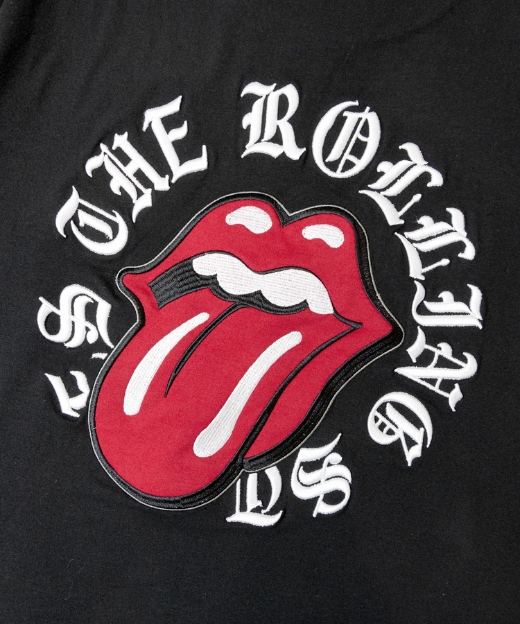 JACKROSE x THEROLLINGSTONES 別注バタフライリフレクタ The Rolling Stones×JACKROSE】Lips&Tongue ラインストーン