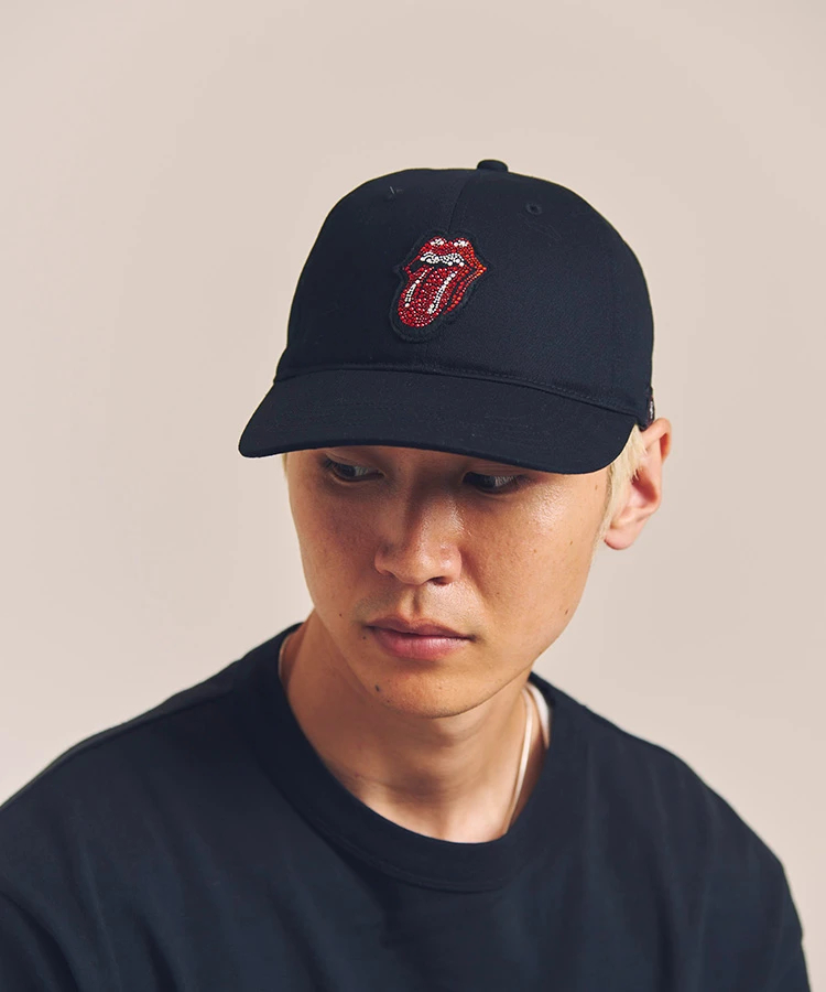 The Rolling Stones×JACKROSE】 Lips&Tongue シグネチャー/CAP