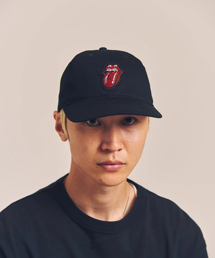 The Rolling Stones×JACKROSE】 Lips&Tongue シグネチャー/CAP