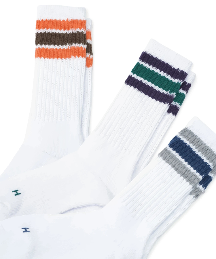 JACKROSE(ジャックローズ) |Healthknit/ヘルスニット Crew Socks 3足組