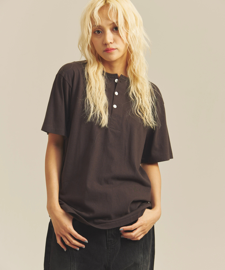 まろん。　3点　ドレステリアガーデ　伊勢丹ギャルソン　healthknit Healthknit/ヘルスニット TOMPKINS JERSEY HENLEY NECK S/S TEE(MENS