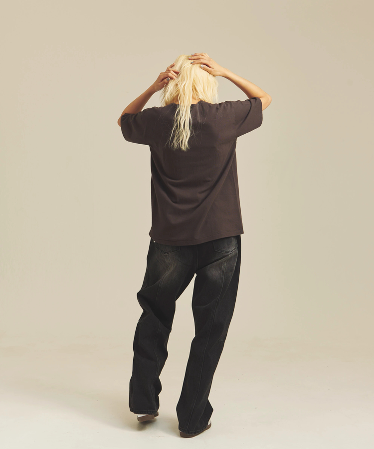 Healthknit/ヘルスニット TOMPKINS JERSEY HENLEY NECK S/S TEE(MENS