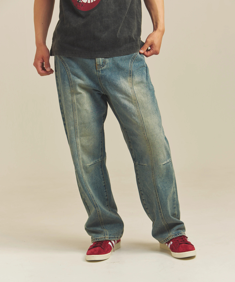 JACKROSE(ジャックローズ) |GA FADE-BALLOON DENIM(MENS)