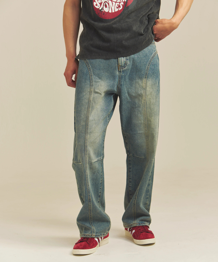 JACKROSE(ジャックローズ) |GA FADE-BALLOON DENIM(MENS)