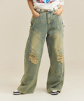 JACKROSE(ジャックローズ) |GA BIO-WASH DAMAGE  DENIM(MENS)