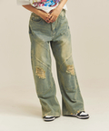 JACKROSE(ジャックローズ) |GA BIO-WASH DAMAGE  DENIM(MENS)