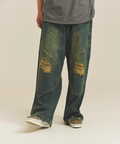 JACKROSE(ジャックローズ) |GA BIO-WASH DAMAGE  DENIM(MENS)