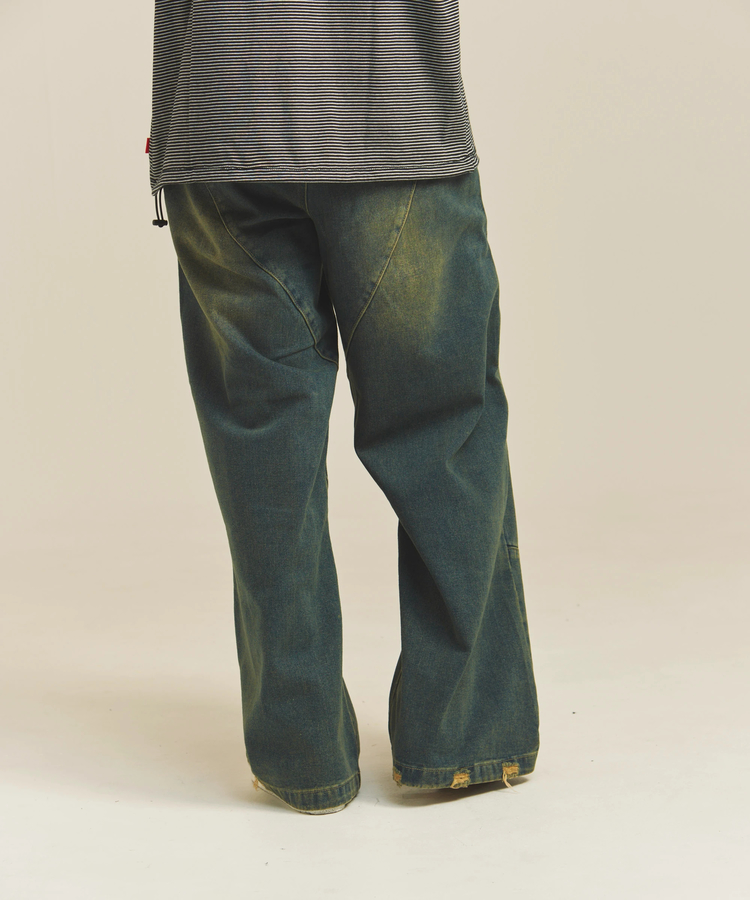 JACKROSE(ジャックローズ) |GA BIO-WASH DAMAGE  DENIM(MENS)