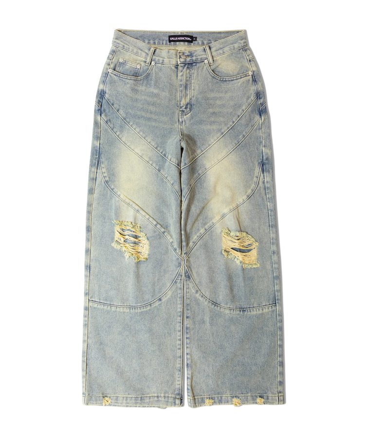 JACKROSE(ジャックローズ) |GA BIO-WASH DAMAGE  DENIM(MENS)