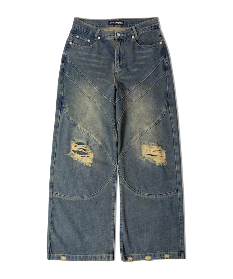 JACKROSE(ジャックローズ) |GA BIO-WASH DAMAGE  DENIM(MENS)