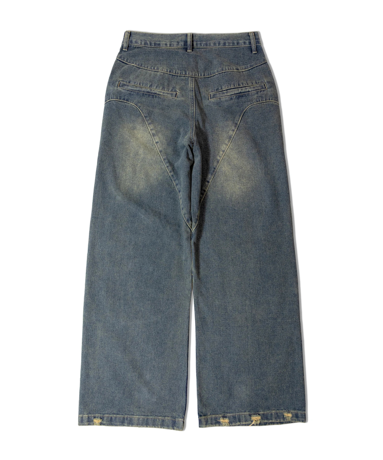 JACKROSE(ジャックローズ) |GA BIO-WASH DAMAGE  DENIM(MENS)