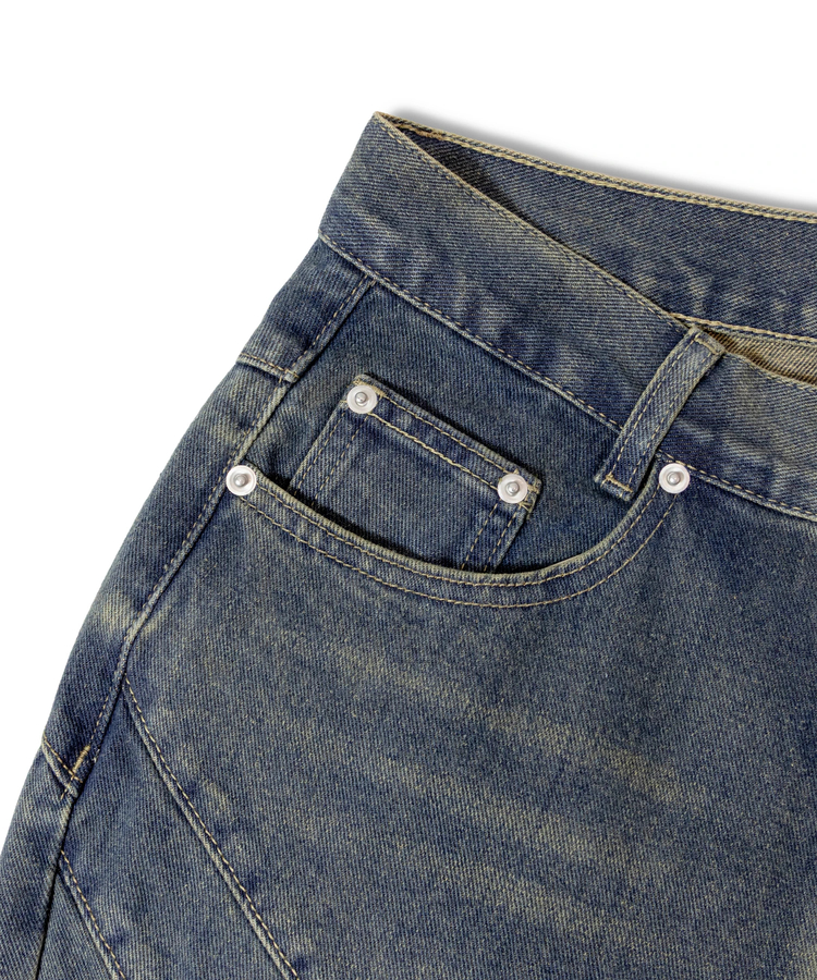 JACKROSE(ジャックローズ) |GA BIO-WASH DAMAGE  DENIM(MENS)