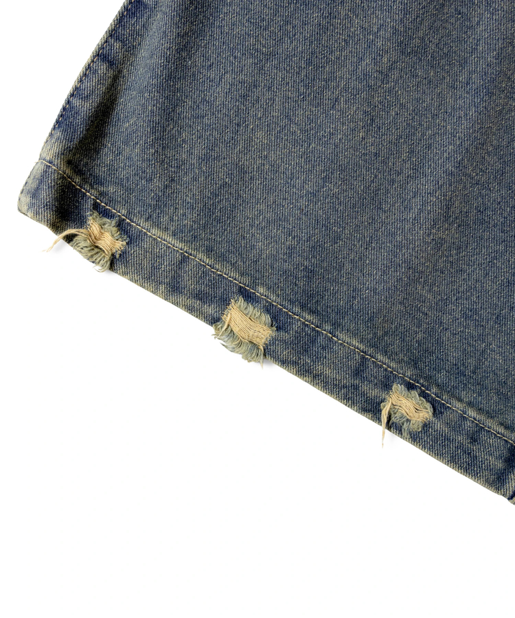 JACKROSE(ジャックローズ) |GA BIO-WASH DAMAGE  DENIM(MENS)