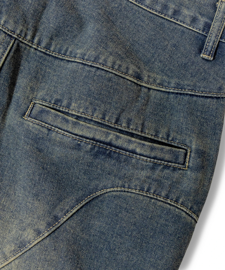 JACKROSE(ジャックローズ) |GA BIO-WASH DAMAGE  DENIM(MENS)