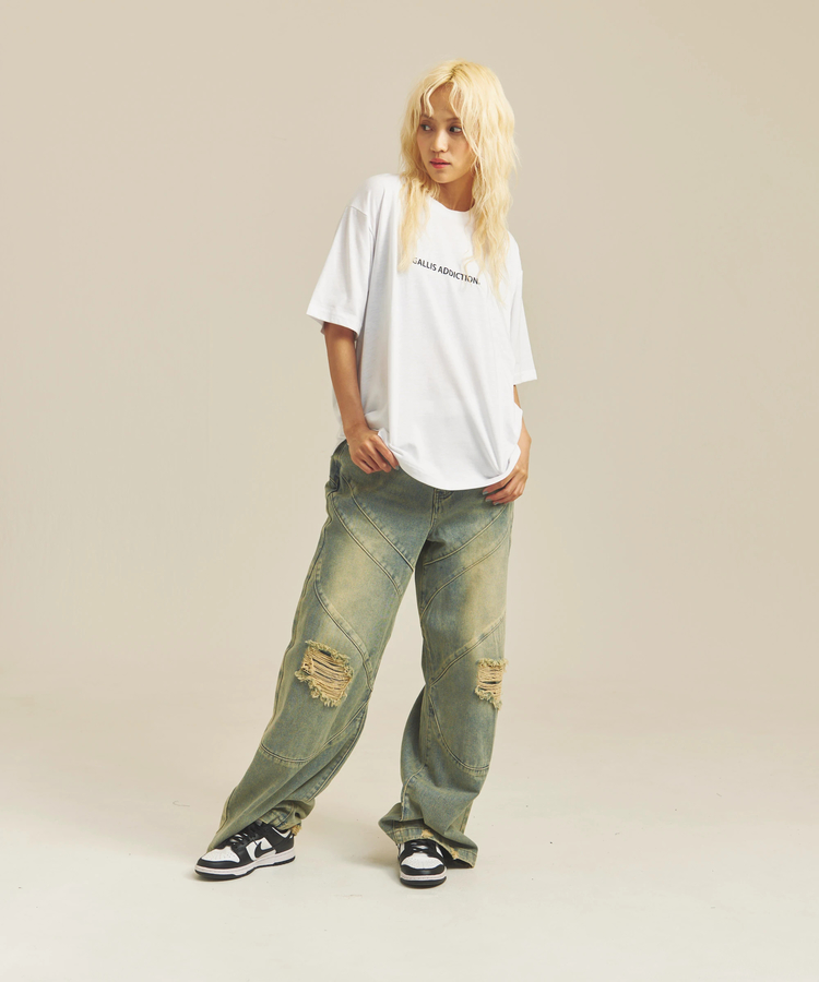 JACKROSE(ジャックローズ) |GA BIO-WASH DAMAGE  DENIM(MENS)