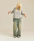 JACKROSE(ジャックローズ) |GA BIO-WASH DAMAGE  DENIM(MENS)