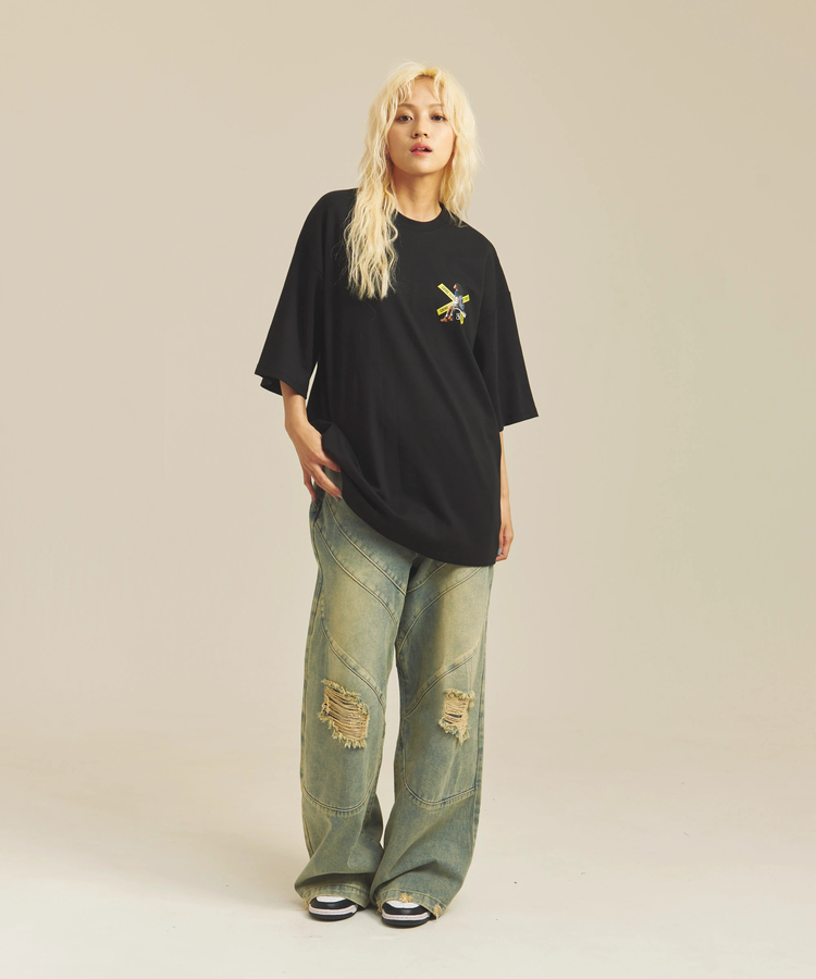 JACKROSE(ジャックローズ) |GA BIO-WASH DAMAGE  DENIM(MENS)