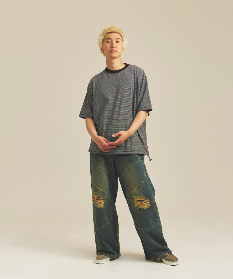 JACKROSE(ジャックローズ) |GA BIO-WASH DAMAGE  DENIM(MENS)