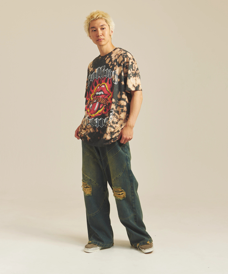 JACKROSE(ジャックローズ) |GA BIO-WASH DAMAGE  DENIM(MENS)